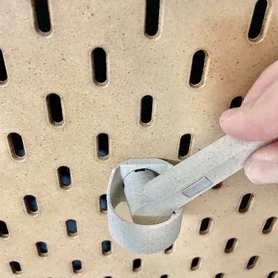 Dụng cụ hỗ trợ lắp kẹp bảng treo IKEA Skadis T Clip V2 (In 3D)