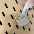 Dụng cụ hỗ trợ lắp kẹp bảng treo IKEA Skadis T Clip V2 (In 3D) - Thumbnail 4