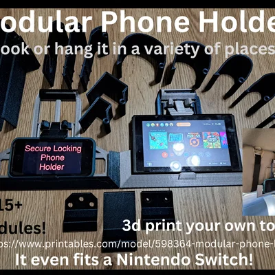Modular Phone Holder - Giá đỡ điện thoại đa năng dạng mô-đun