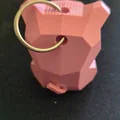 Móc khóa heo Waddles Low Poly - Mẫu in 3D trang trí độc đáo - Thumbnail 2