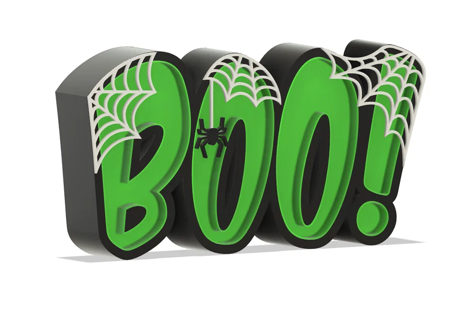 BOO! Hộp Đèn Lightbox 3D Trang Trí Halloween - Image 4