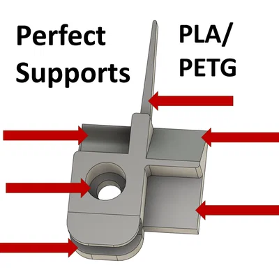 Support Magic: Supports PETG+PLA hoàn hảo & Support Test tối ưu in Dual Material