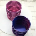 Intersection Spiral Vase - Mẫu bình hoa, ống cắm bút 3D ấn tượng - Thumbnail 4