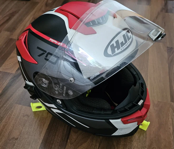 Giá đỡ nón bảo hiểm gấp gọn (Motorcycle Helmet foldable stand) - Image 2