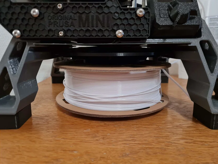 Giá đỡ cuộn filament ngang treo dưới đế Prusa Mini (Universal) - Image 1
