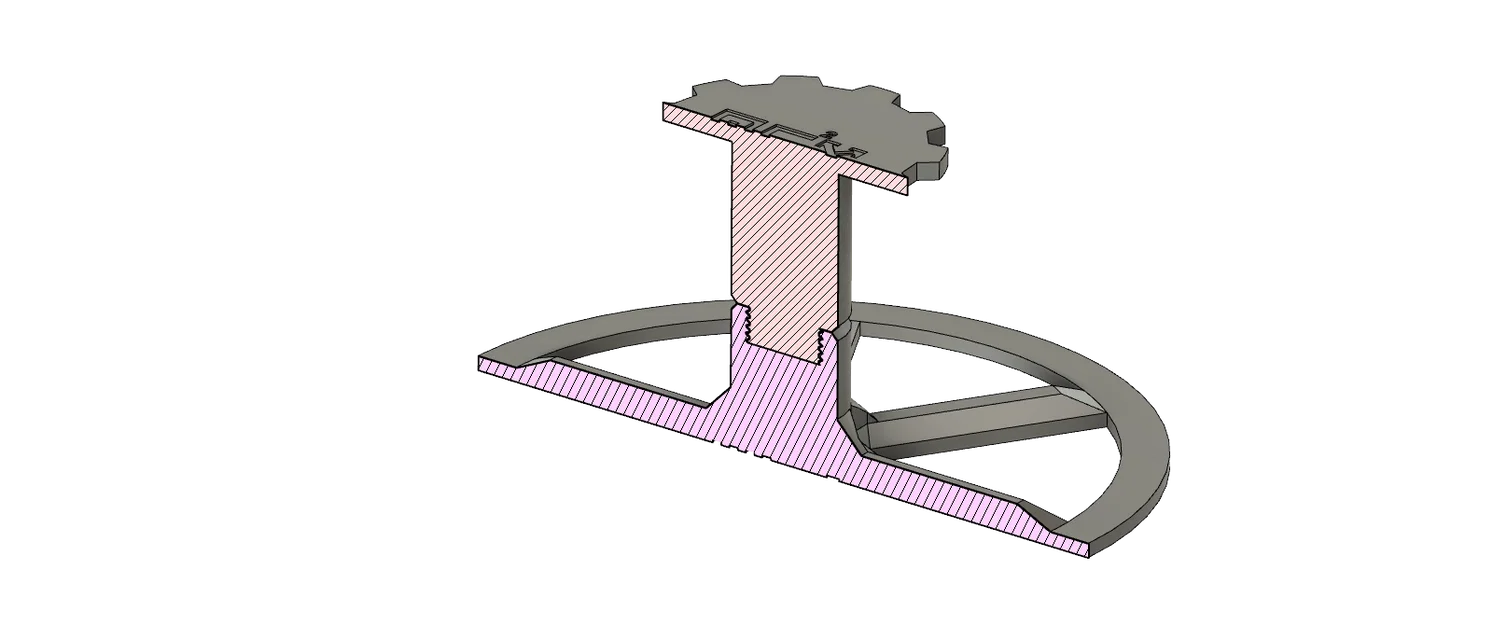 Giá đỡ cuộn nhựa ngang cho Prusa Mini - Tối ưu không gian in 3D - Image 9