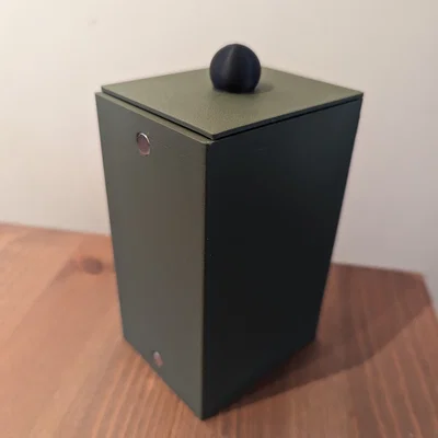 Hộp Nhả Túi Trà Nam Châm Có Nắp 2.0 (supportless)