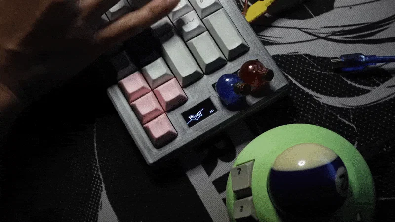 Bàn phím cơ hand-wired 3dp fc660 v3 OLED - Image 2