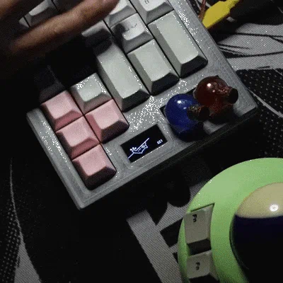 Bàn phím cơ hand-wired 3dp fc660 v3 OLED