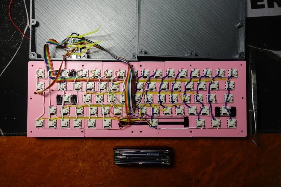 Bàn phím cơ hand-wired 3dp fc660 v3 OLED - Image 4