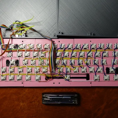 Bàn phím cơ hand-wired 3dp fc660 v3 OLED