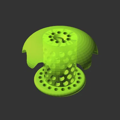 Bộ chặn tóc lỗ thoát nước bồn tắm (Bathtub drain hair catcher)