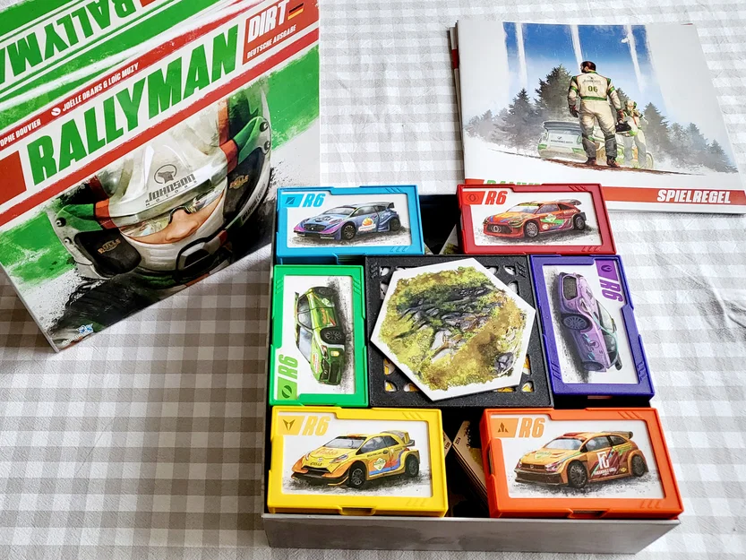 Rallyman DIRT - Box Organizer (kèm mọi expansion & Kickstarter extras) - Image 1