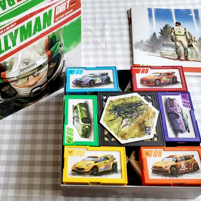 Rallyman DIRT - Box Organizer (kèm mọi expansion & Kickstarter extras)