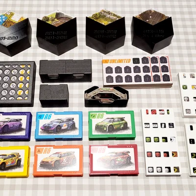 Rallyman DIRT - Box Organizer (kèm mọi expansion & Kickstarter extras)