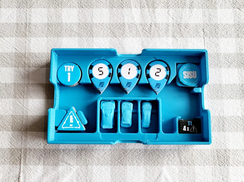 Rallyman DIRT - Box Organizer (kèm mọi expansion & Kickstarter extras) - Image 7