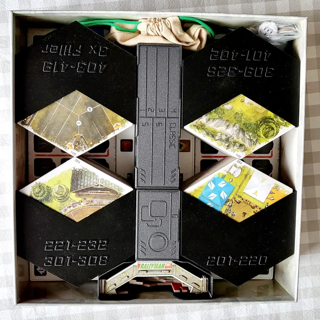 Rallyman DIRT - Box Organizer (kèm mọi expansion & Kickstarter extras) - Image 11