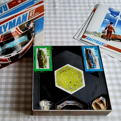 Rallyman GT - Bộ Organizer cho hộp (gồm mọi expansion & Kickstarter extras)