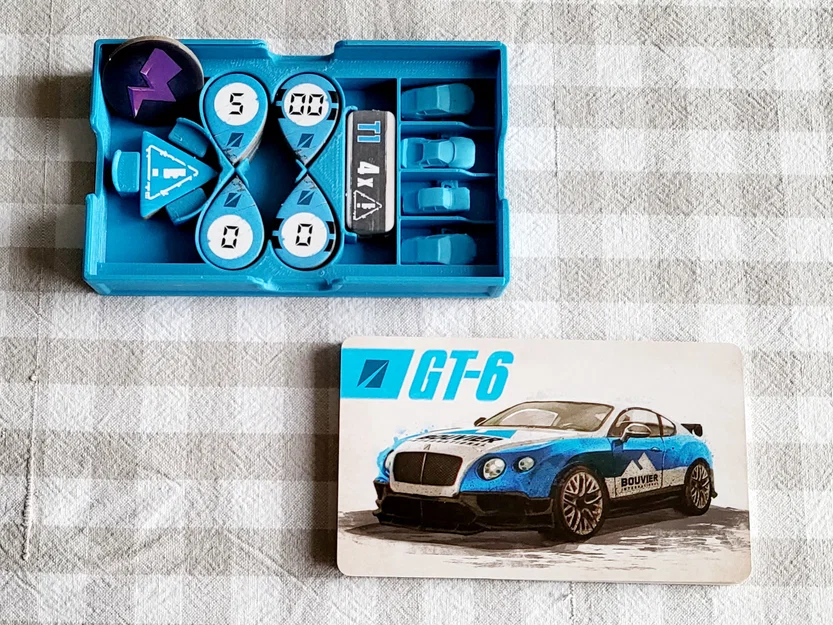 Rallyman GT - Bộ Organizer cho hộp (gồm mọi expansion & Kickstarter extras) - Image 7