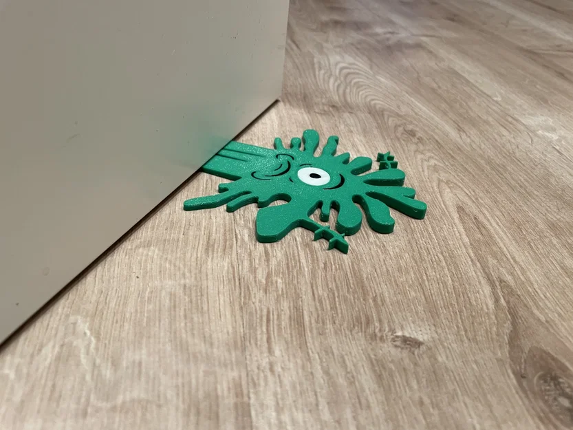 Chặn Cửa Plankton Bị Đè Bẹp (Smashed Plankton Door Stopper) - Image 1
