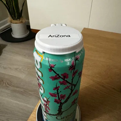 Nắp đậy lon AriZona - Thiết kế in 3D tiện lợi bảo quản nước uống