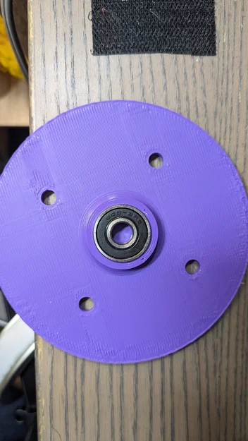 Đế xoay sơn mô hình tiện lợi sử dụng bạc đạn 608-2RS - Image 3