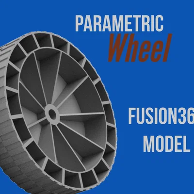 Bánh xe parametric (F360) – Wheel parametric (F360)