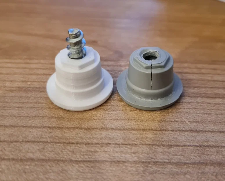 Chi tiết swivel/pivot thay thế cho tủ giày Ikea BISSA - Image 1