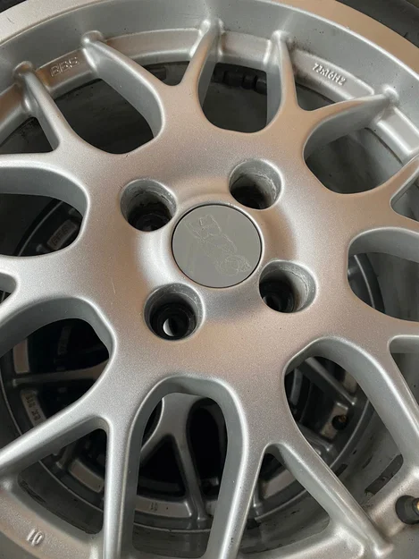 Nắp chụp mâm (hub cap) 60mm cho VW Golf 2 hoặc tương tự - Image 1