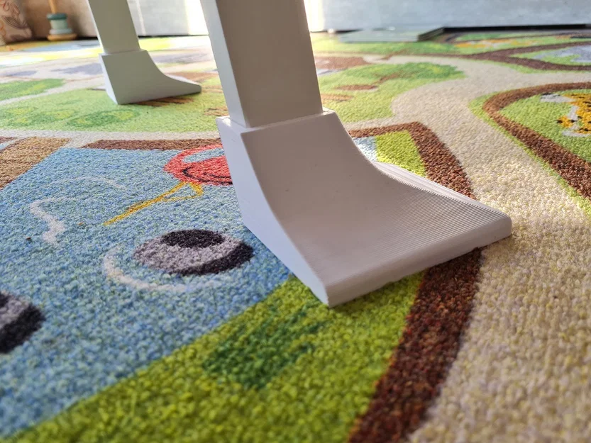 Chân chống lật cho IKEA Bekvaem Learning Tower (Anti-Tip Feet) - Image 1