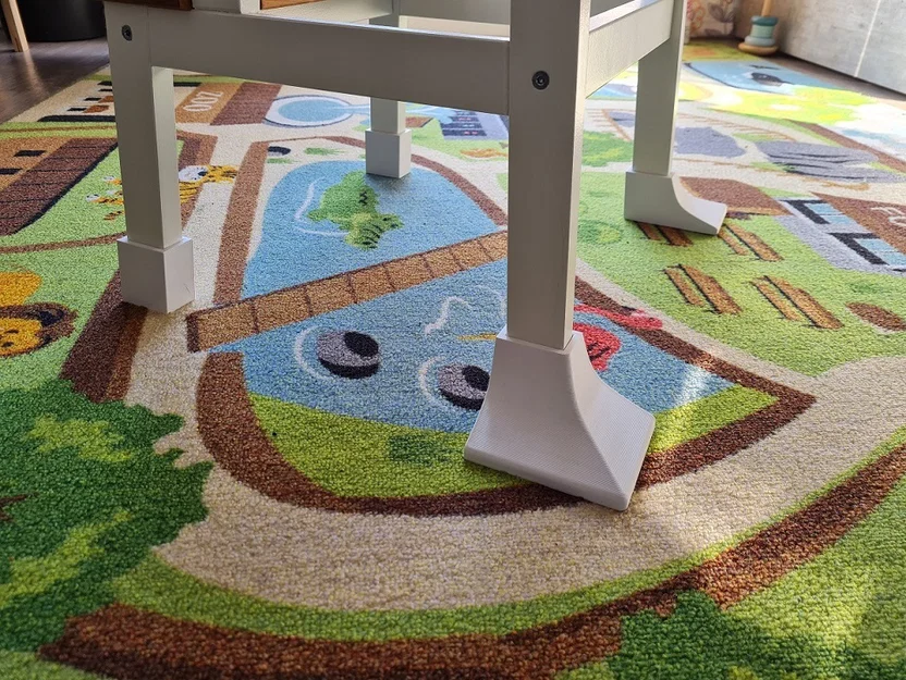 Chân chống lật cho IKEA Bekvaem Learning Tower (Anti-Tip Feet) - Image 2