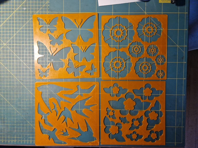 Fagerstrom's Stencil Pack Three - Bộ stencil số 3 - Image 1
