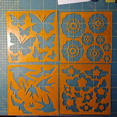 Fagerstrom's Stencil Pack Three - Bộ stencil số 3