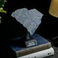 Bản đồ địa hình South Carolina, USA (SC) kèm sông ngòi - Thumbnail 6