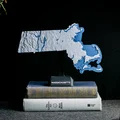 Bản đồ địa hình nổi Massachusetts, USA (MA) kèm thủy hệ (sông, hồ, ven biển) - Thumbnail 6