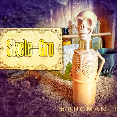 Skele-Gro – Chai đạo cụ trang trí Halloween