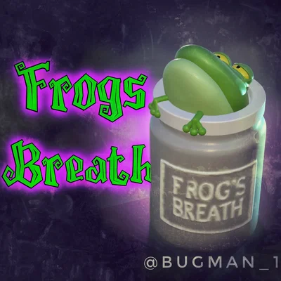 Frogs Breath – Hũ lưu trữ trang trí Halloween/Giáng Sinh