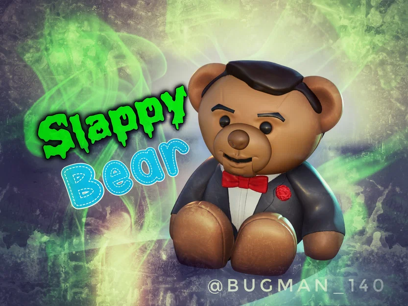 Slappy Bear – Gấu Slappy dễ thương - Image 1