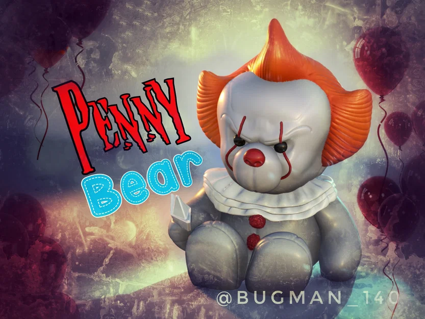 Penny Bear – Gấu Hề Dễ Thương - Image 1