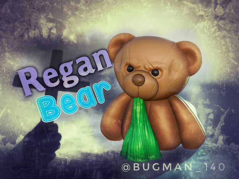 Regan Bear – Gấu Teddy Dễ Thương Nhưng Bị Ma Ám - Image 1