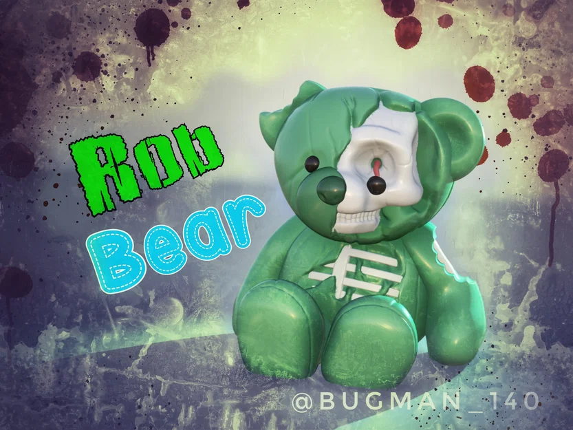 Rob Bear – Gấu zombie dễ thương - Image 1