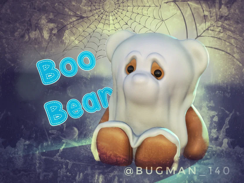 Boo Bear – Gấu Ma Nhỏ Dễ Thương - Image 1