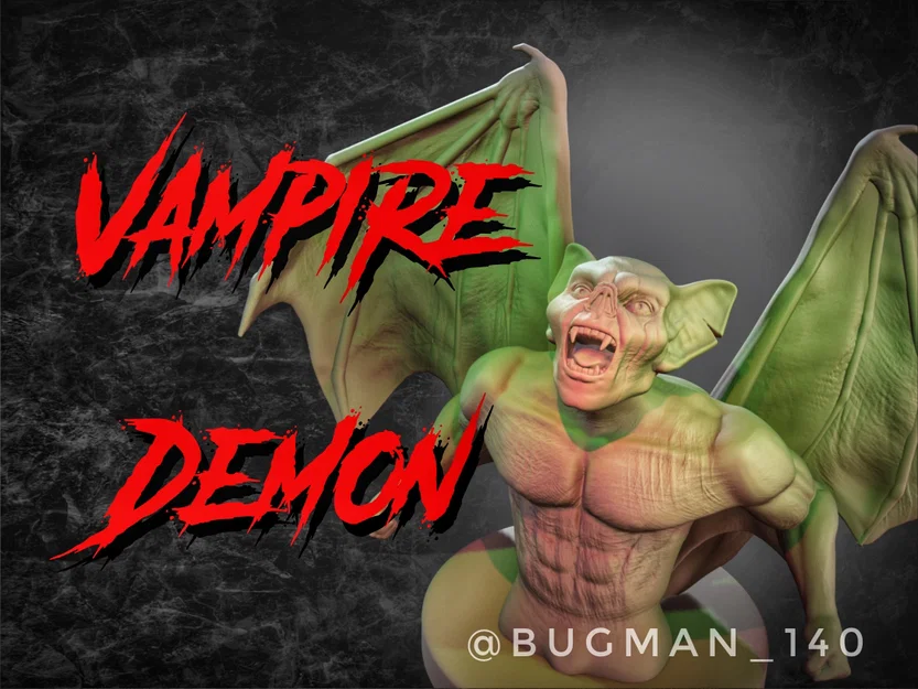 Vampire Demon – Tượng ma cà rồng dạng tối thượng - Image 1