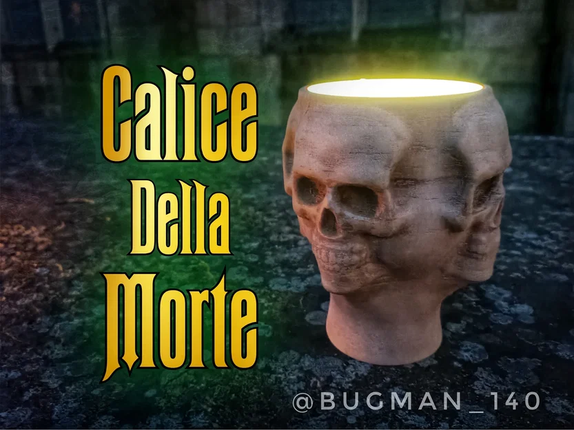 Calice Della Morte – Chén Tử Thần trang trí Halloween - Image 1