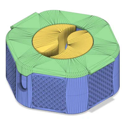 Hộp Cuốn Cáp Di Động Thông Minh: Gọn Gàng, Tiện Lợi (In 3D)