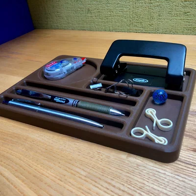 Sleek Desk Organizer – Khay sắp xếp bàn làm việc tối giản