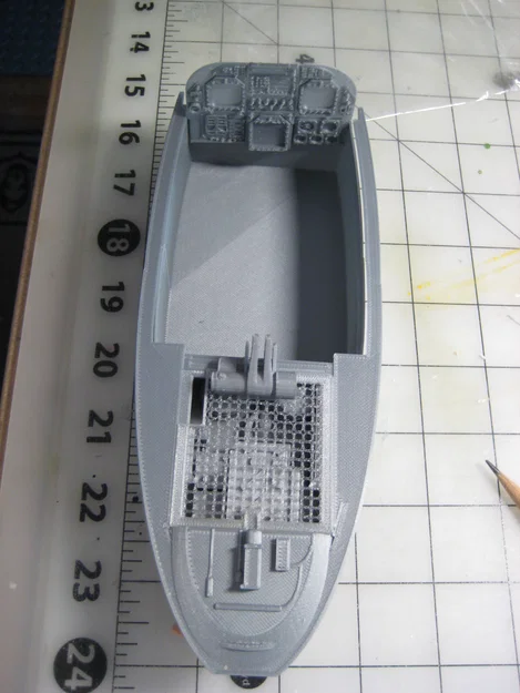 Bộ Cockpit: Freewing F-18C Hornet 1/11 EDF R/C Jet - Image 3