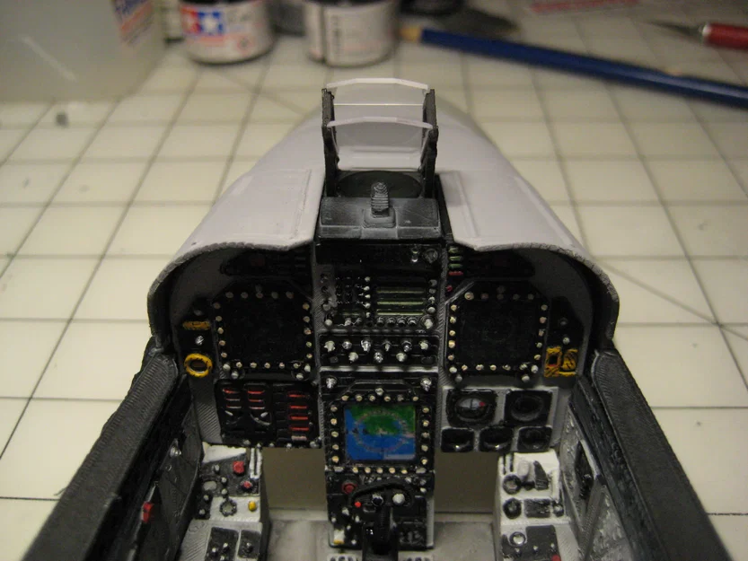 Bộ Cockpit: Freewing F-18C Hornet 1/11 EDF R/C Jet - Image 4
