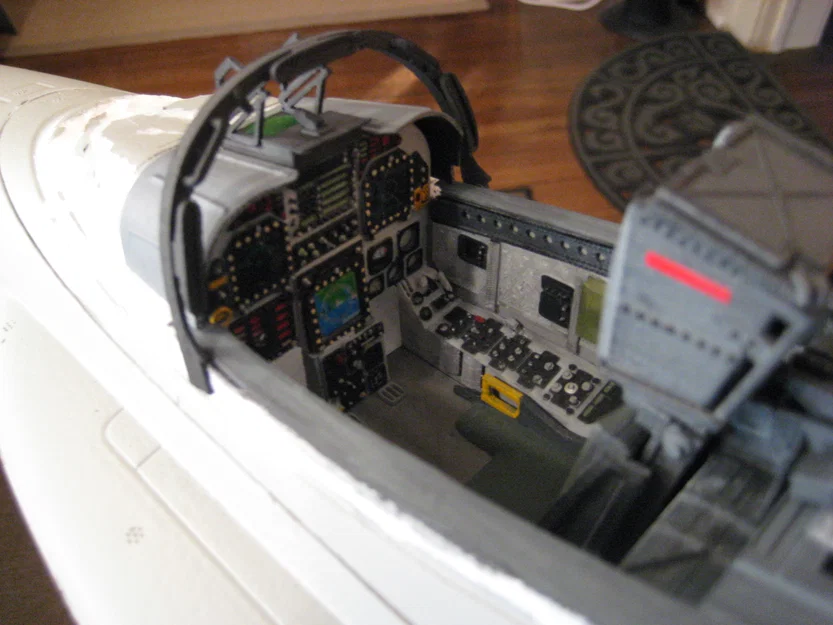 Bộ Cockpit: Freewing F-18C Hornet 1/11 EDF R/C Jet - Image 5