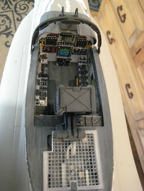 Bộ Cockpit: Freewing F-18C Hornet 1/11 EDF R/C Jet - Image 7